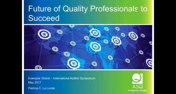 Future of Quality Professionals to Succeed