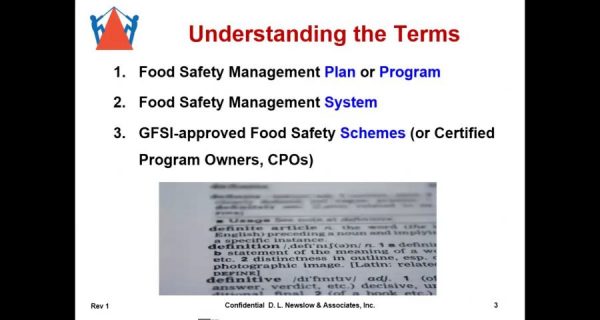 Food Safety Management Programs: A Three-Legged Stool