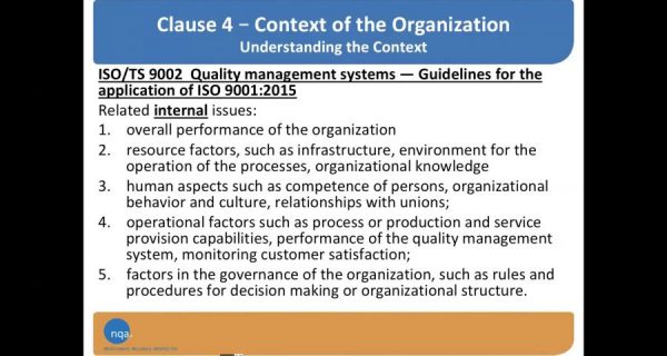 Putting the Context of the Organization into Context